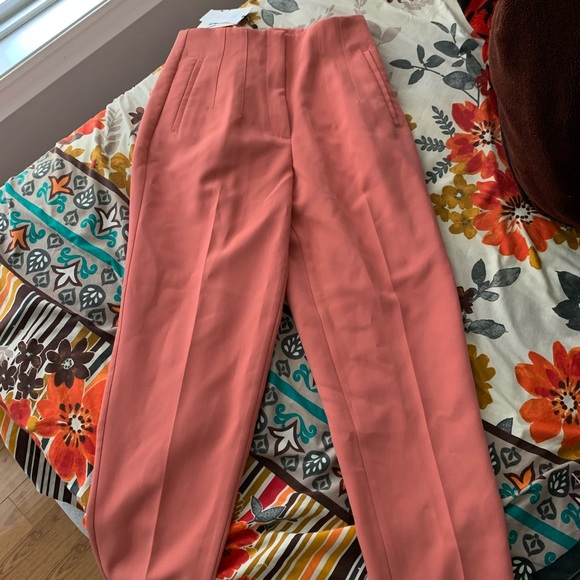 ZARA PANTS CORAL SIZE MEDIUM - Picture 3 of 3